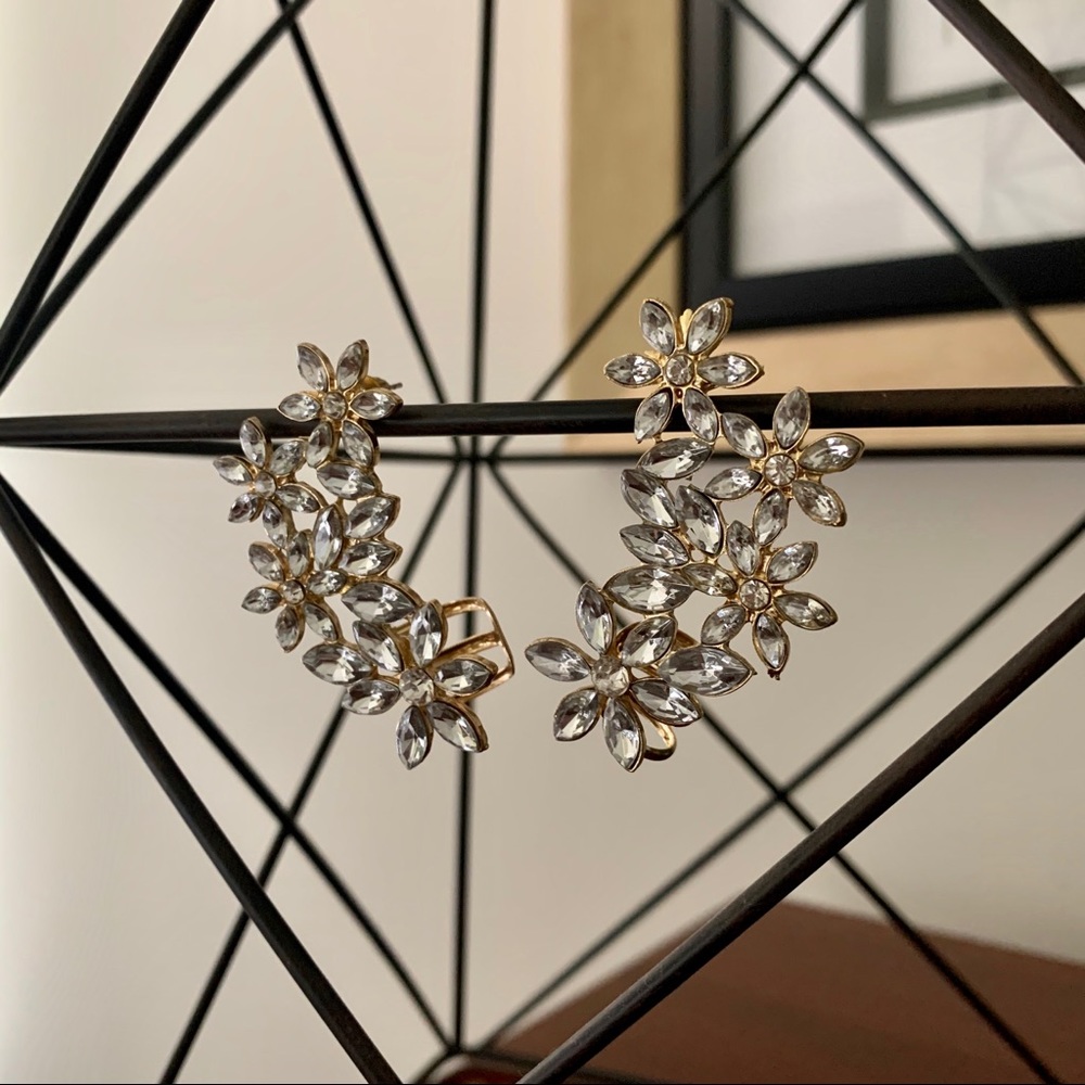 H&M Gold Leaf Ear Cuff Earrings